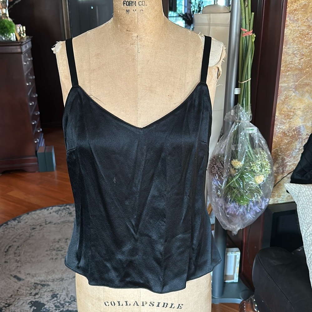 Vintage Silky Top 🖤♠️🐈‍⬛
